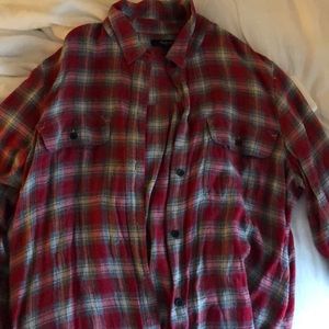 Red madewell flannel